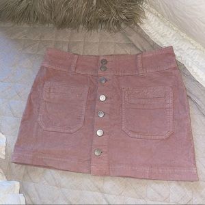 Free people Joanie corduroy mini skirt